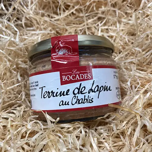 Terrine de lapin aux Chablis