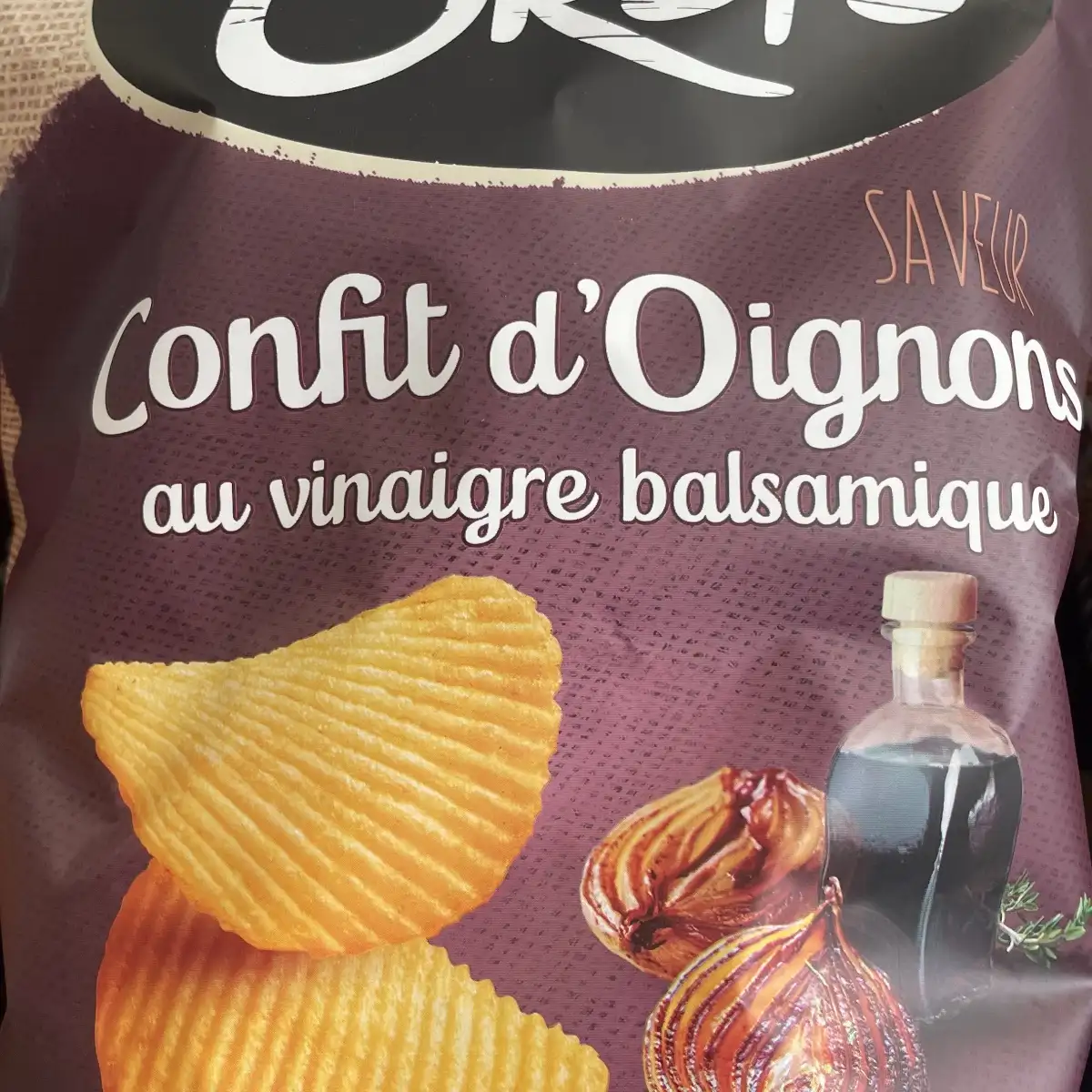 Bret’s Chips Confit d’Oignons Au Vinaigre Balsamique