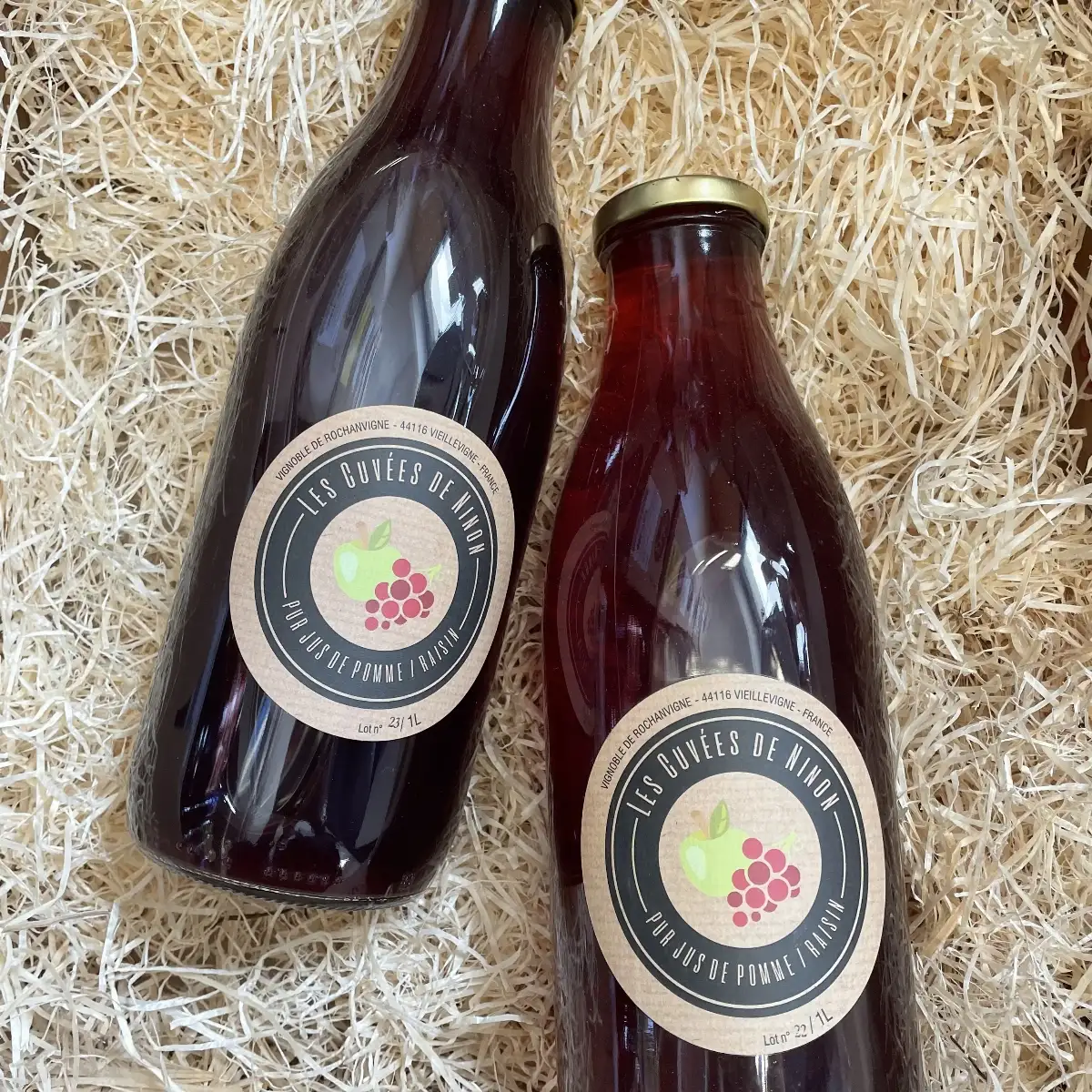 Jus de pomme raisin (100cl)