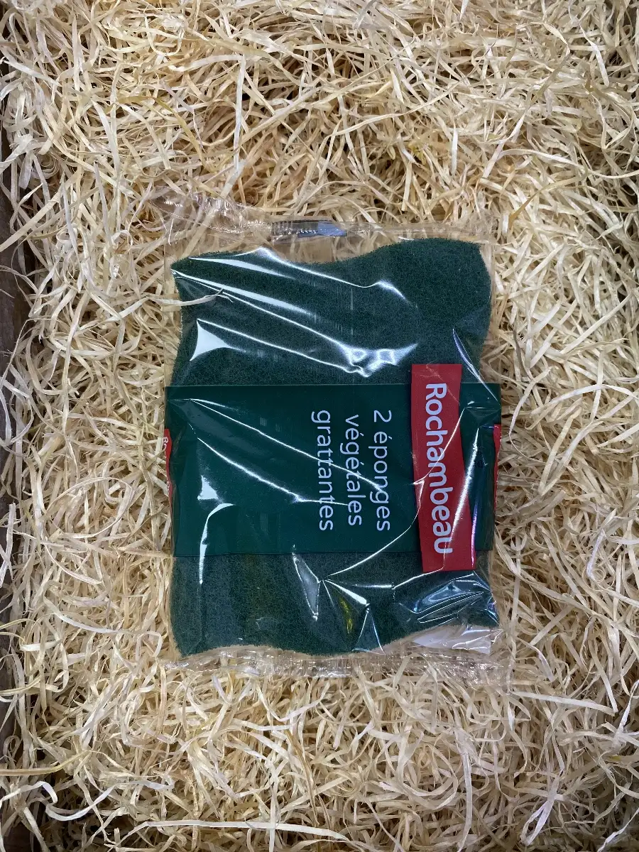 Lot de 2 éponges végétales
