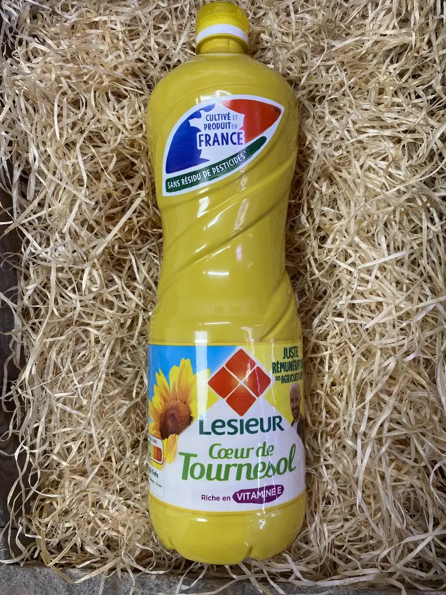 HUILE DE TOURNESOL LESIEUR CŒUR DE TOURNESOL (1 L)