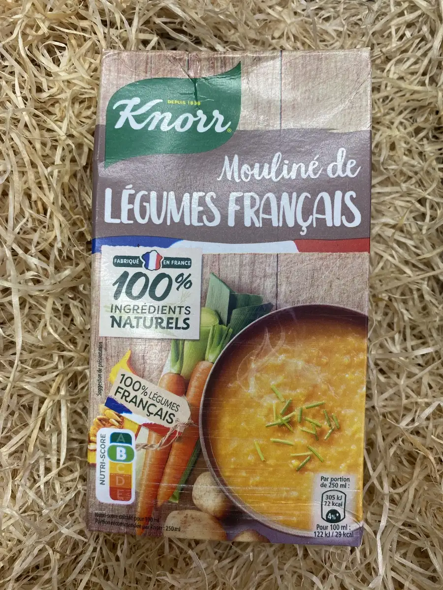 Knorr Soupe Mouliné Pomme de Terre, Carotte et Poireau (1L)
