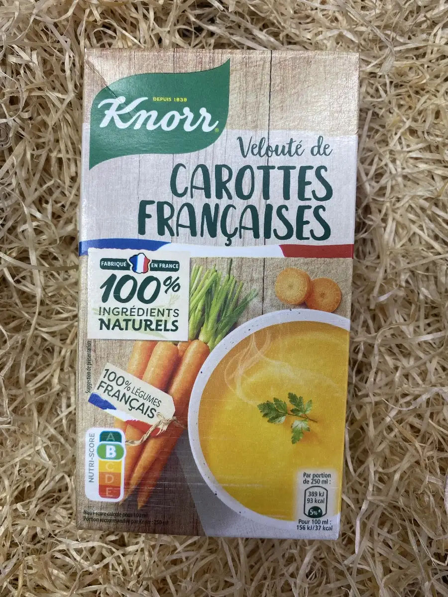 Knorr Soupe Velouté de Carottes Françaises (1 L)