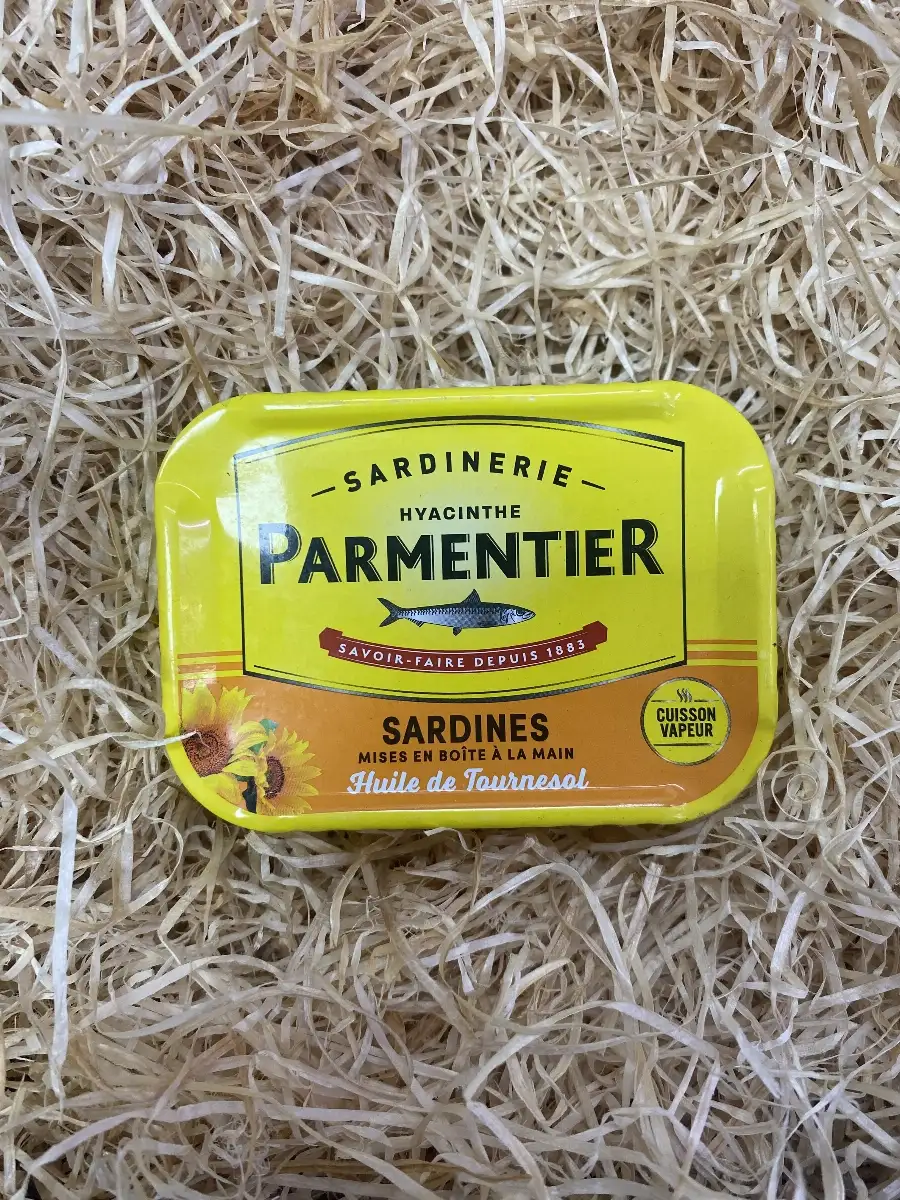 Parmentier Sardines à l’huile de tournesol (135 g)