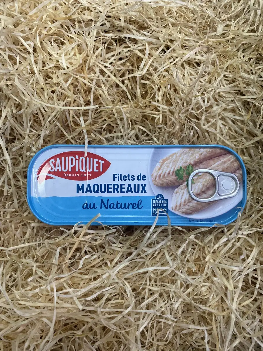 Saupiquet Filets de maquereaux au naturel (169 g)