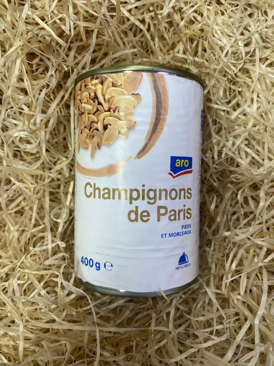 Aro Champignons de Paris, pieds et morceaux (400 g)