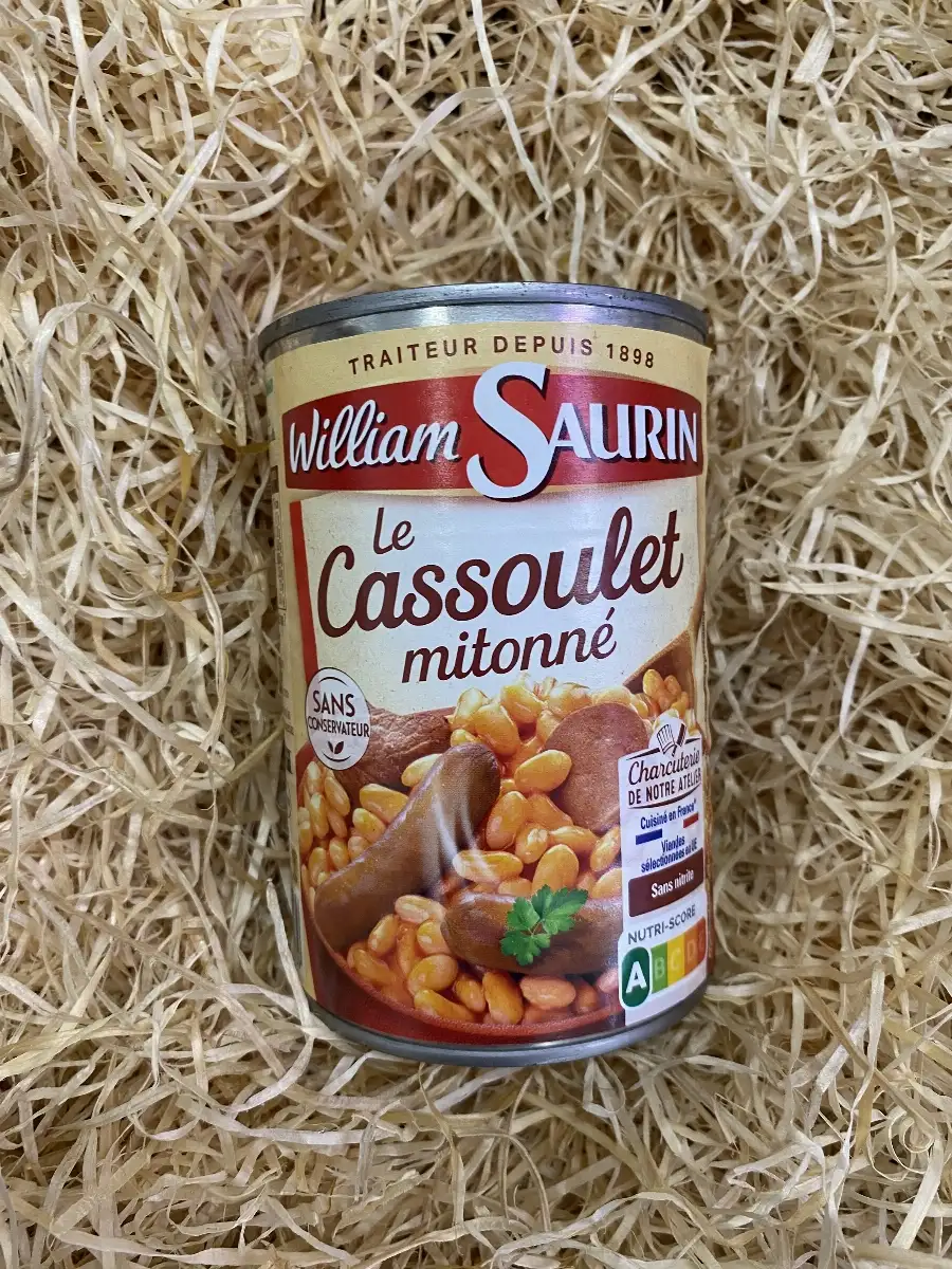 Cassoulet Mitonné William Saurin (420 g)