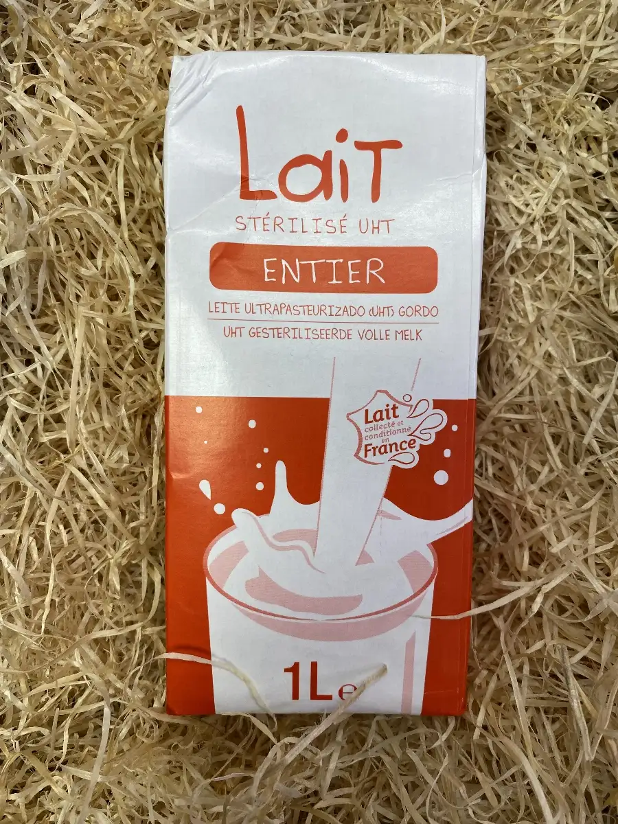 Lait Entier Stérilisé UHT (1 L)
