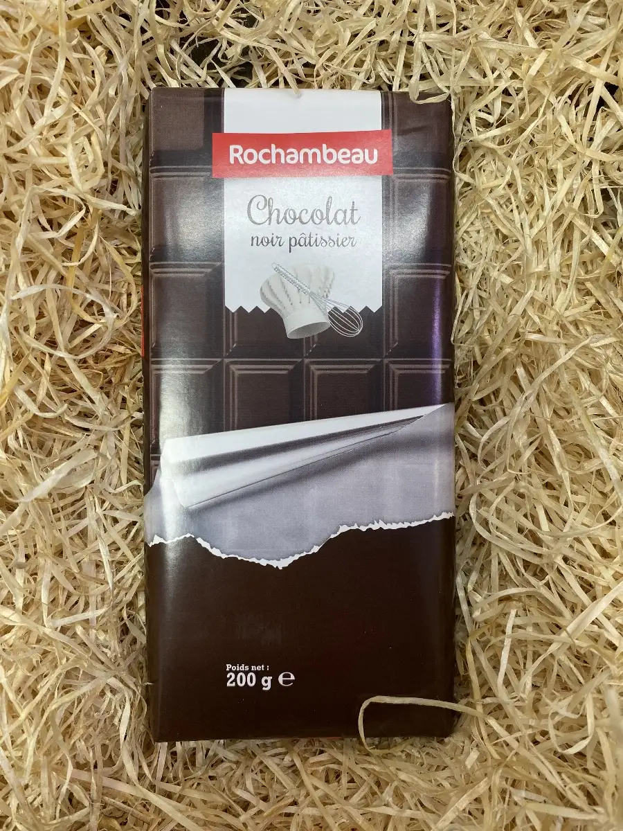 Rochambeau Chocolat Noir Pâtissier (200 g)