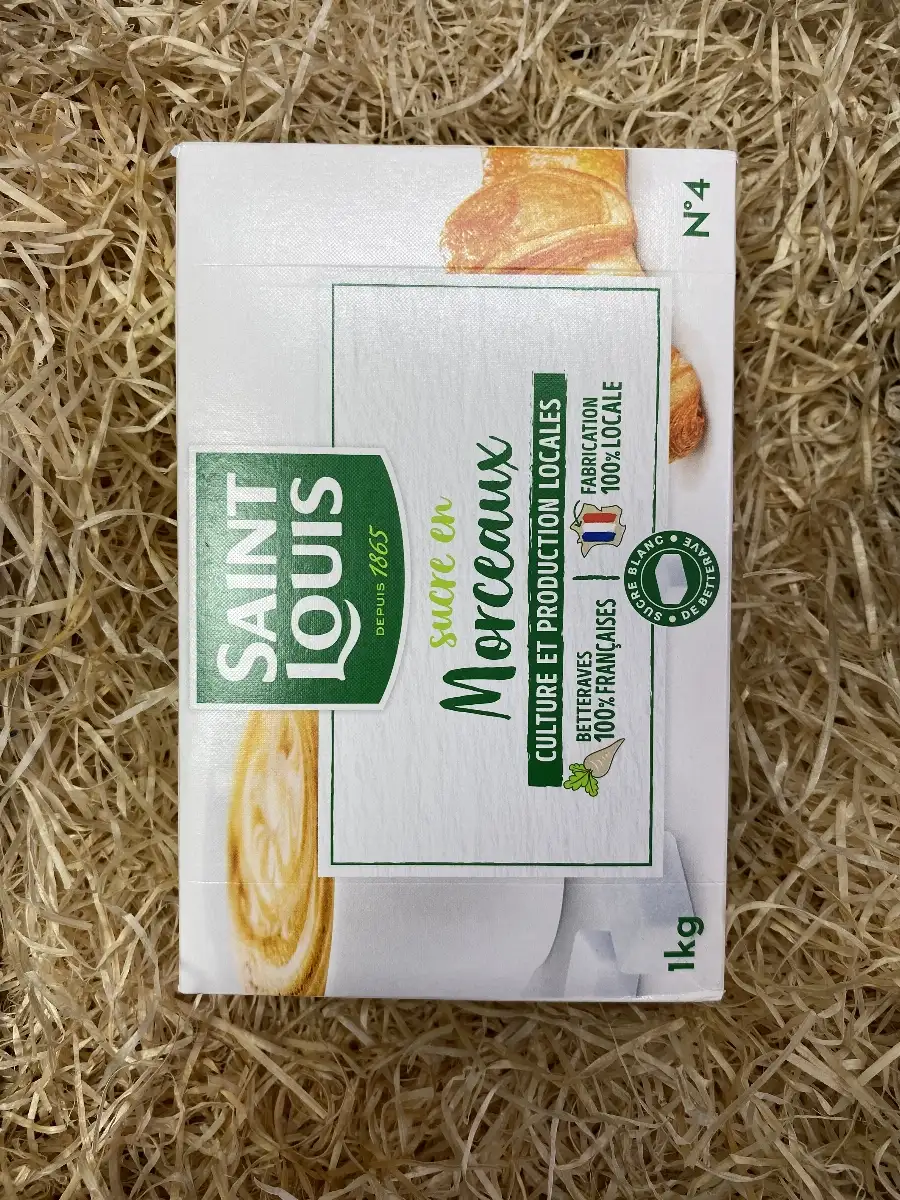 Saint Louis Sucre en Morceaux N°4 (1 kg)